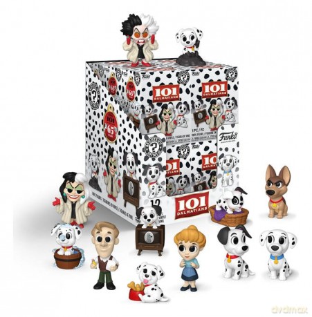 One Hundred and One Dalmatians Mini Figures PDQ 5 cm Display (12)
