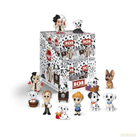One Hundred and One Dalmatians Mini Figures PDQ 5 cm Display (12)