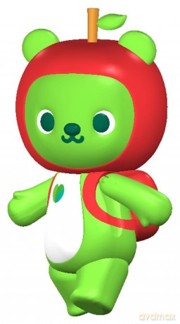 Original Character Plastic Model Kit Arukuma 10 cm