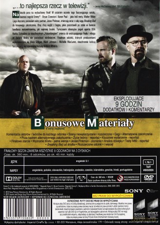 Breaking Bad Finał Sezon 6 [BOX] [3DVD]