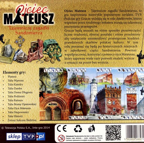 Ojciec Mateusz Tajemnicze zagadki Sandomierza [GRA]