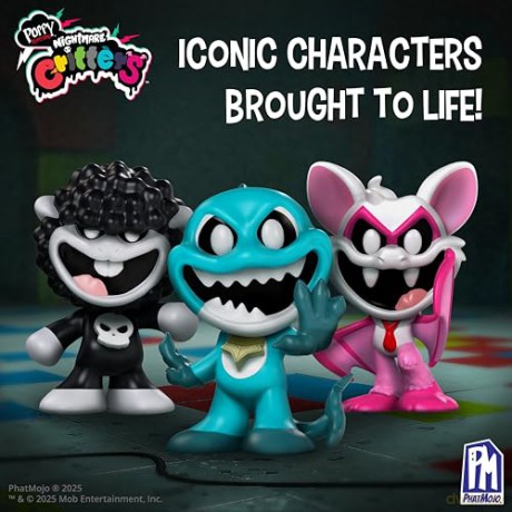 Poppy Playtime Minifigures 7 cm Series 4 Nightmare Critters Display (24)