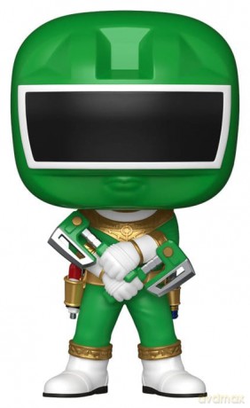 Power Rangers Zeo POP! Movies Vinyl Figures Zeo Ranger Green 9 cm