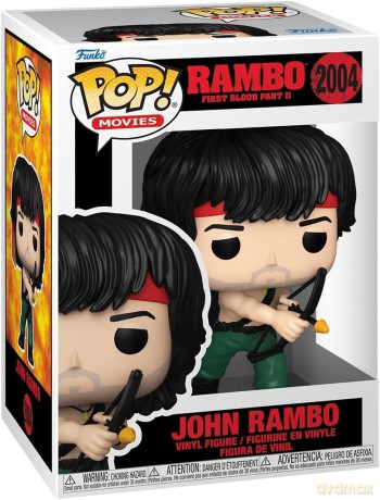 Rambo POP! Movies Vinyl Figure John Rambo w/Bow 9 cm