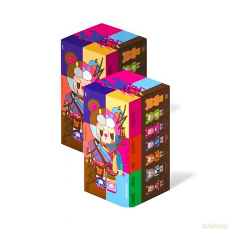 Rebel Bears Plush Action Figures Blind Box Movable Series Display 18 cm (6)