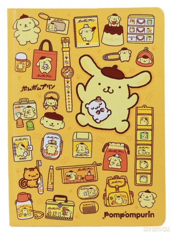 Sanrio A5 Notebook Pompompurin
