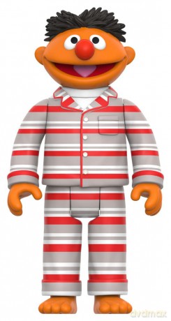 Sesame Street ReAction Action Figure Wave 06 Ernie (PJs) 10 cm