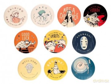 Spirited Away Pins Chihiro Anniversary 6 cm Blind Box Assortment (10)