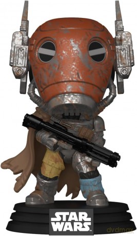 Star Wars: The Mandalorian and Grogu POP! Vinyl Bobblehead Figure Mercenary Guard Droid 9 cm