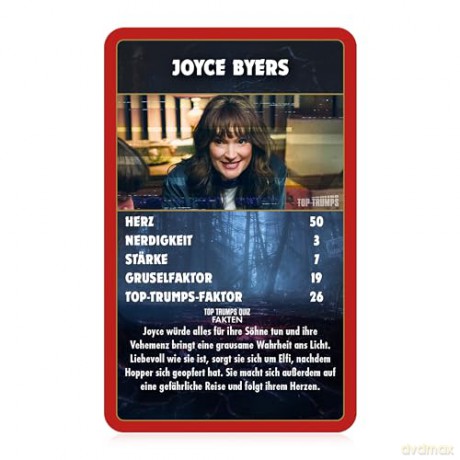 Stranger Things Card Game Top Trumps Collectables *German Version*