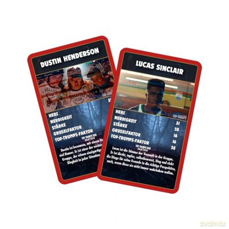 Stranger Things Card Game Top Trumps Collectables *German Version*