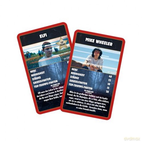 Stranger Things Card Game Top Trumps Collectables *German Version*