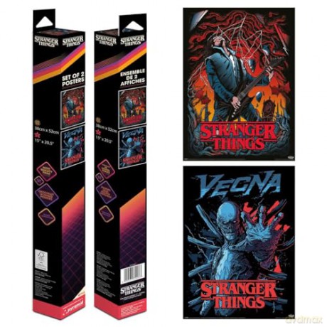 Stranger Things Poster 2-Pack 38 x 52 cm