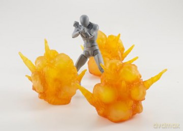Tamashii Effect Action Figure Accessory Explosion Red Ver. for S.H.Figuarts