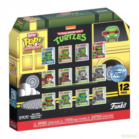 Tenage Mutant Ninja Turtles Bitty POP! Vinyl Figure 12-Pack 2,5 cm