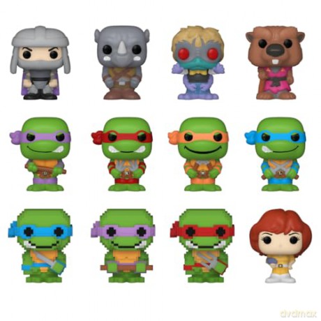 Tenage Mutant Ninja Turtles Bitty POP! Vinyl Figure 12-Pack 2,5 cm
