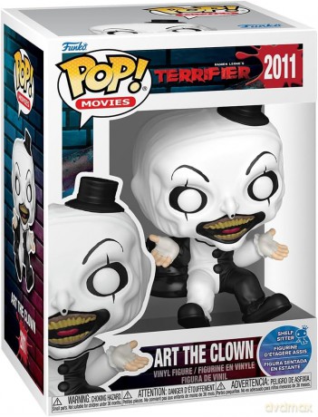 Terrifier POP! Movies Vinyl Figure Art the Clown (Horror Sitters) 9 cm