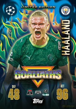 UEFA Champions League Match Attax Extra Trading Cards 2025/26 Mega Tin
