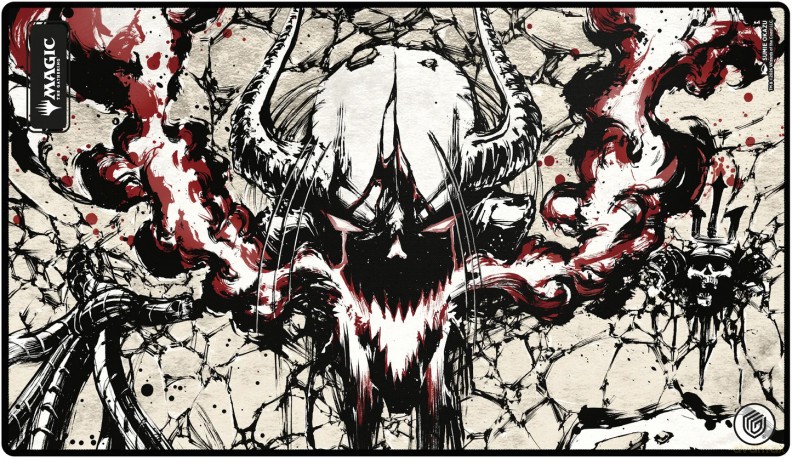 Ultimate Guard Play-Mat Magic: The Gathering "Secrets of Strixhaven" - Black Mythic (Alternate Art)