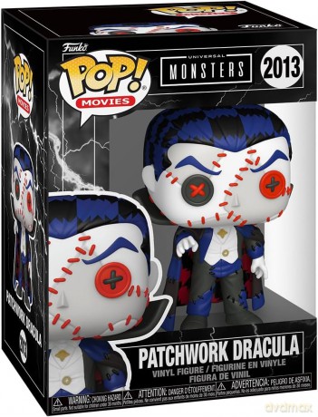 Universal Monsters Patchwork POP! Movies Vinyl Figure Dracula 9 cm