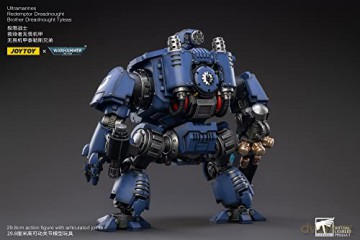 Warhammer 40,000 Action Figure 1/18 Ultramarines Redemptor Dreadnought Brother Dreadnought Tyleas 30 cm Reproduction