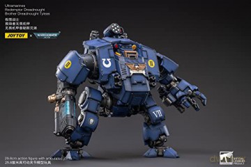 Warhammer 40,000 Action Figure 1/18 Ultramarines Redemptor Dreadnought Brother Dreadnought Tyleas 30 cm Reproduction