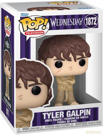 Wednesday POP! TV Vinyl Figure Tyler Galpin 9 cm