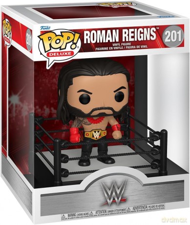 WWE POP! Deluxe Vinyl Figure Roman Reigns in Ring 9 cm