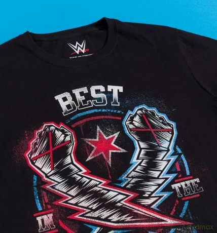 WWE T-Shirt CM Punk Best In The World Black Size S