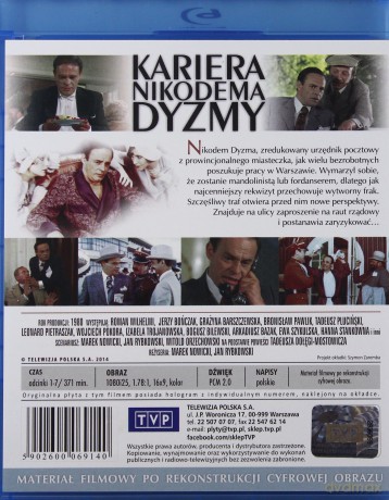 Kariera Nikodema Dyzmy (Rekonstrukcja Cyfrowa) [2xBlu-Ray]