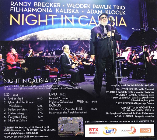 Włodek Pawlik: Night In Calisia [CD]+[DVD]