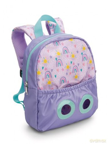 NICI Backpack with soft toy 21x26cm koala 25cm lilac