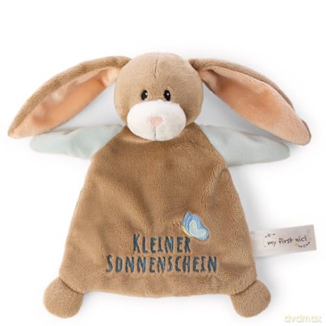 NICI Comforter bunny Lopino "Kleiner Sonnenschein" 20x17cm on header card