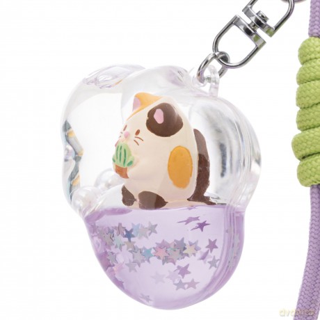 NICI Keyholder and bag charm cat Angy 5x4cm liquid on header card
