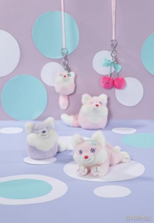 NICI wieszak/brelok na klucze różowy lisek 7cm