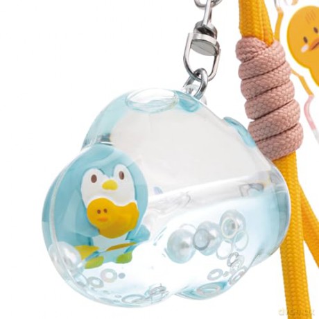 NICI Keyholder and bag charm penguin Waddle 5x4cm liquid on header card