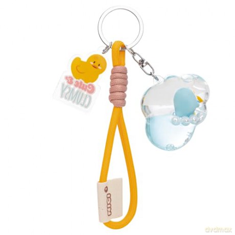 NICI Keyholder and bag charm penguin Waddle 5x4cm liquid on header card