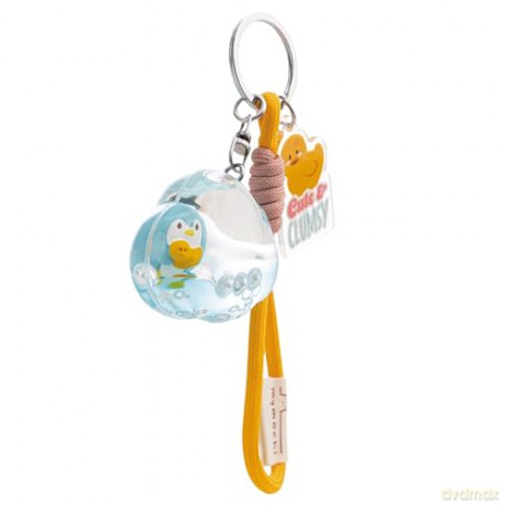 NICI Keyholder and bag charm penguin Waddle 5x4cm liquid on header card