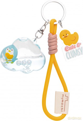 NICI Keyholder and bag charm penguin Waddle 5x4cm liquid on header card