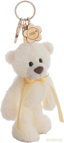 NICI wieszak/brelok na klucze miś Finni żółty 13cm