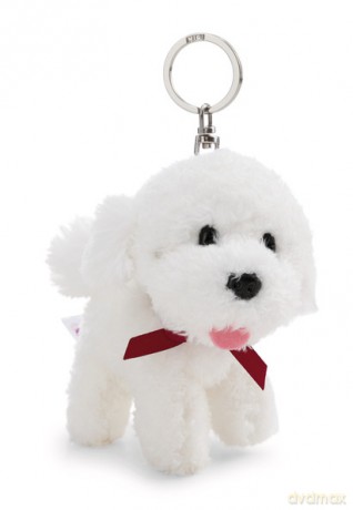 NICI wieszak/brelok na klucze pies Bichon Frise 10cm