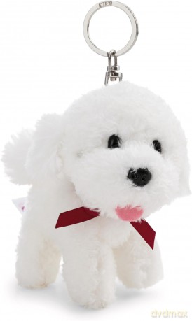 NICI wieszak/brelok na klucze pies Bichon Frise 10cm