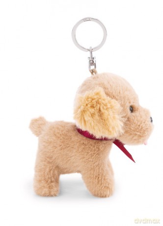 NICI wieszak/brelok na klucze pies Golden Retriever 10cm on header card