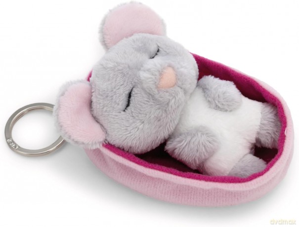 NICI wieszak/brelok na klucze śpiące zwierzątka myszka 8cm