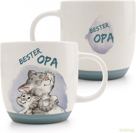 NICI Kubek cat BESTER OPA 400ml 9,5x9,5cm