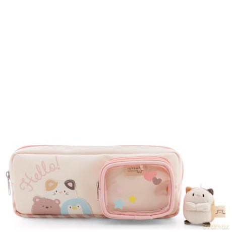 NICI Piórnik z mini kotkiem Angy 5cm 23x6x9cm