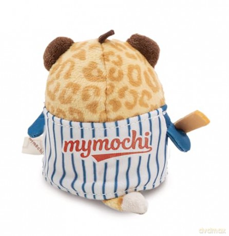 NICI mymochi przytulanka lampart Ichiro 8cm z kijem baseballowym w kostiumie basebollowym