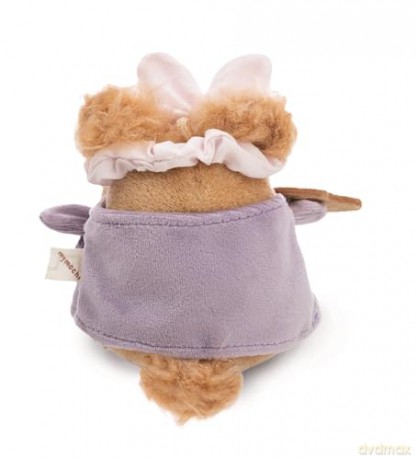 NICI mymochi przytulanka spaniel Brushy 8cm z pędzlem i paletką w kostiumie malarza