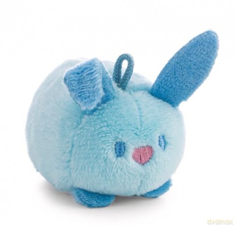 NICI mymochi minis pluszowa zawieszka królik Pibu 5cm jasno niebieski