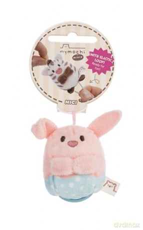 NICI mymochi minis pluszowa zawieszka królik Pibu 5cm różowy